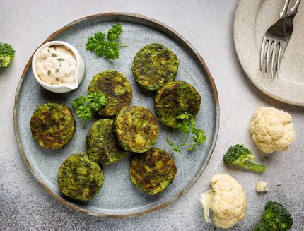 Broccoli in friggitrice ad aria
