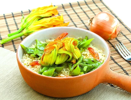 riso-pilaf-con-mazzancolle-fiori-di-zucca-e-taccole-grigliate-a1863-14