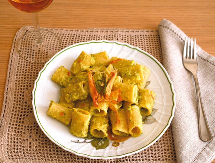 mezze-maniche-cremose-ai-fiori-di-zucca-con-il-bimby-a1027
