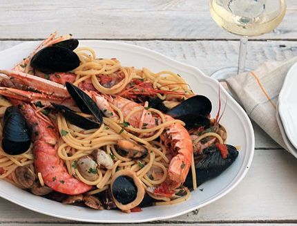spaghetti allo scoglio