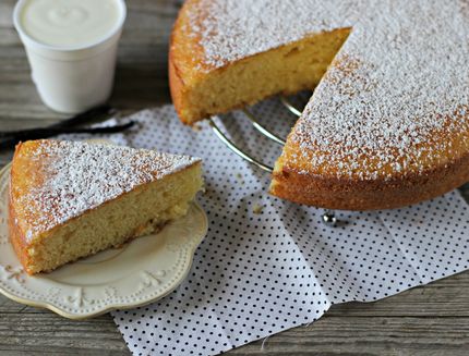 La torta allo yogurt
