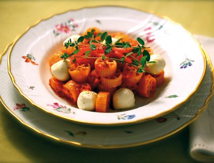 ruote al pesto rosso b713