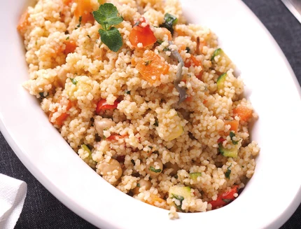 Cous cous with vegetables, italy