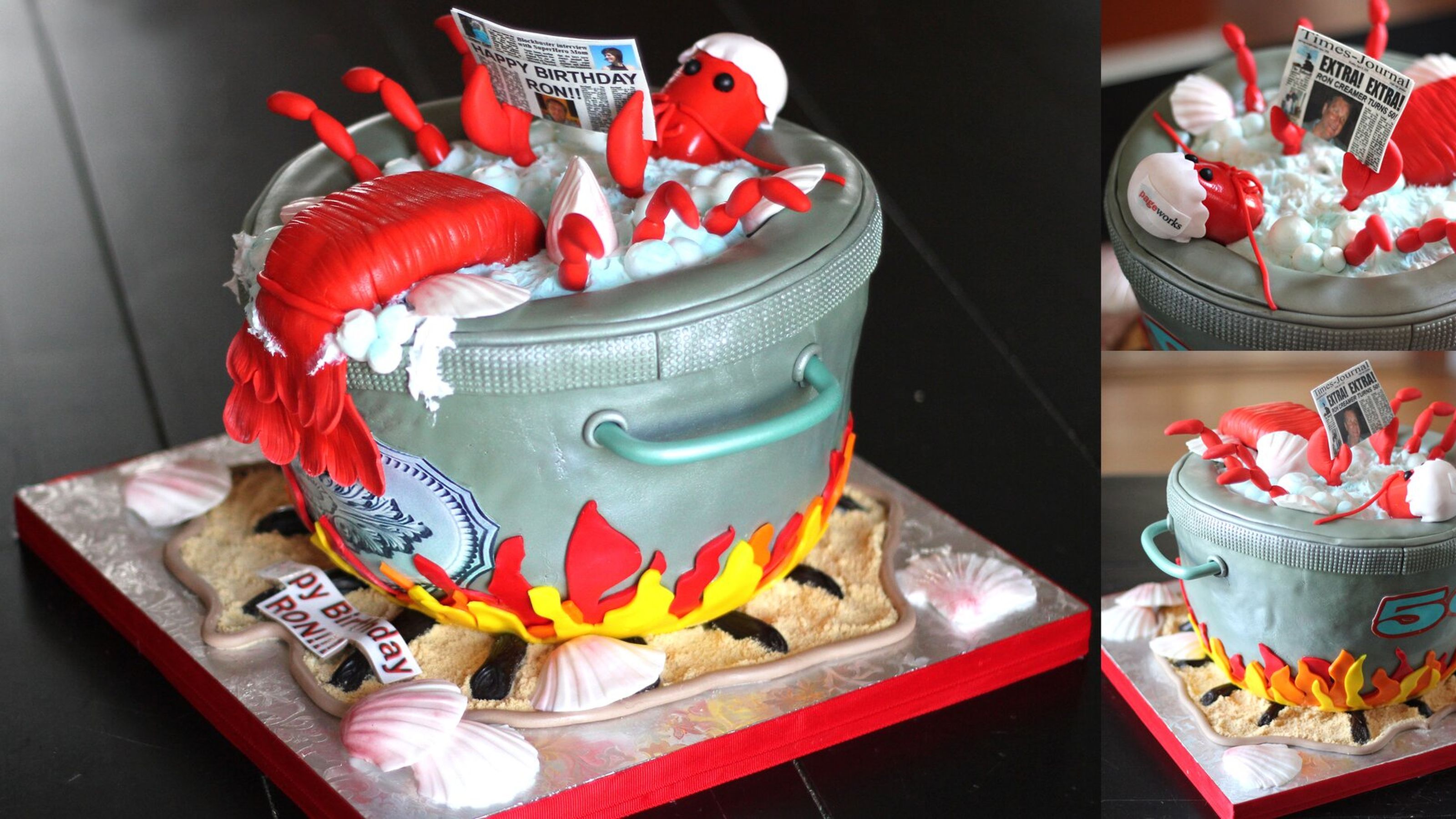 Cake design aragosta