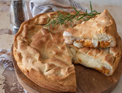 Agrodolce Torta salata di zucca e taleggio (10)