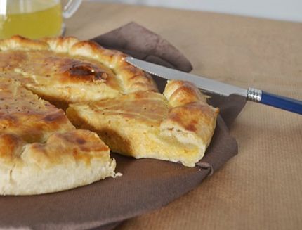 La torta di zucca salata