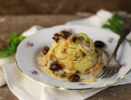 Ragù di coniglio con olive
