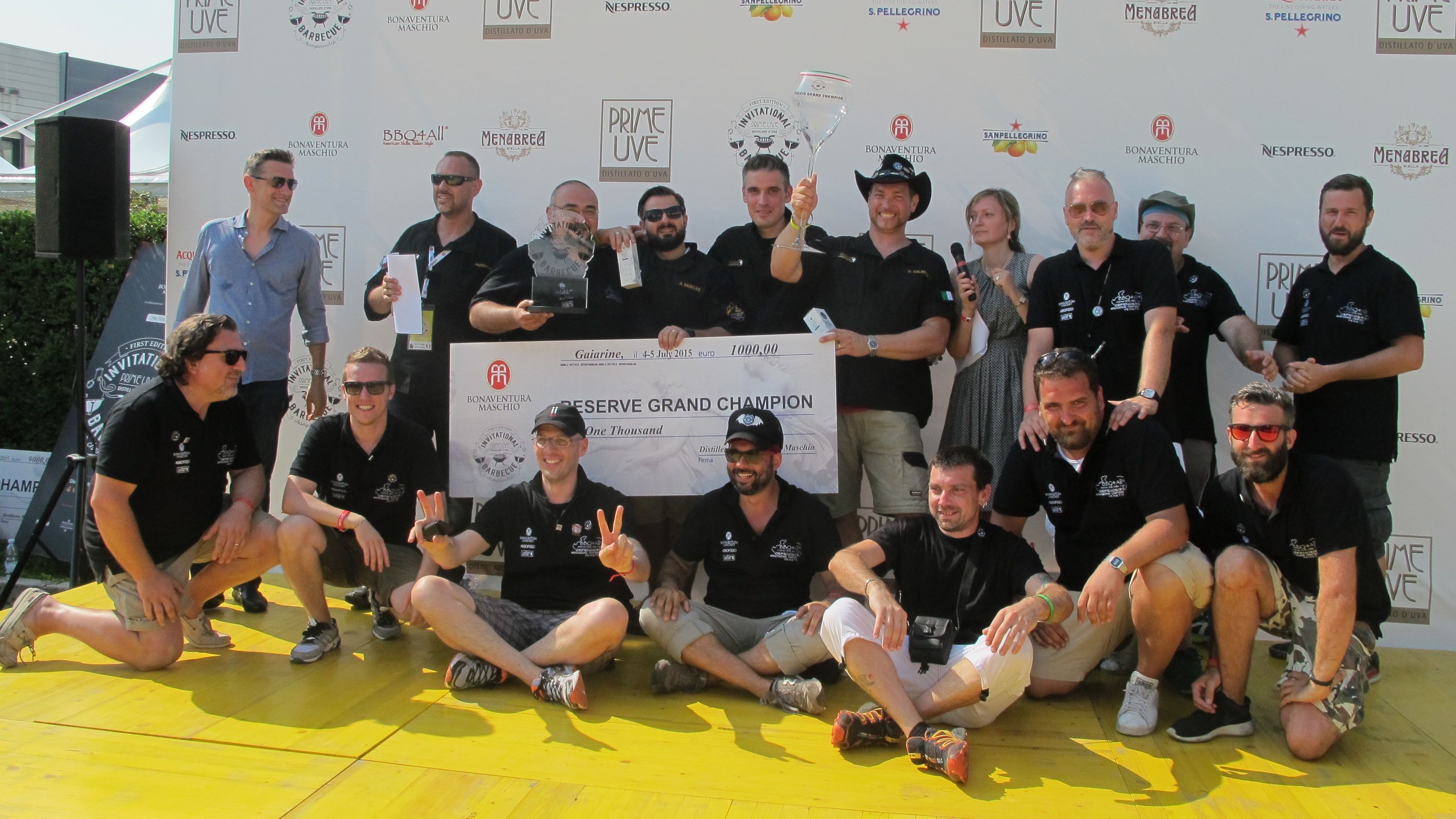 Il team degli italiani