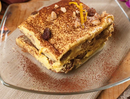 Tiramisù al cacao e zafferano b333