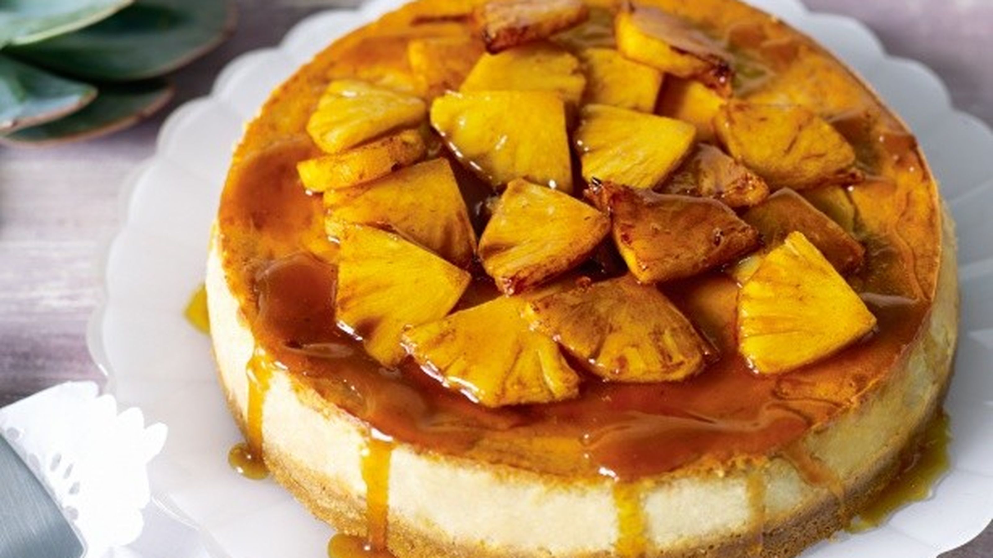 cheesecake all'ananas