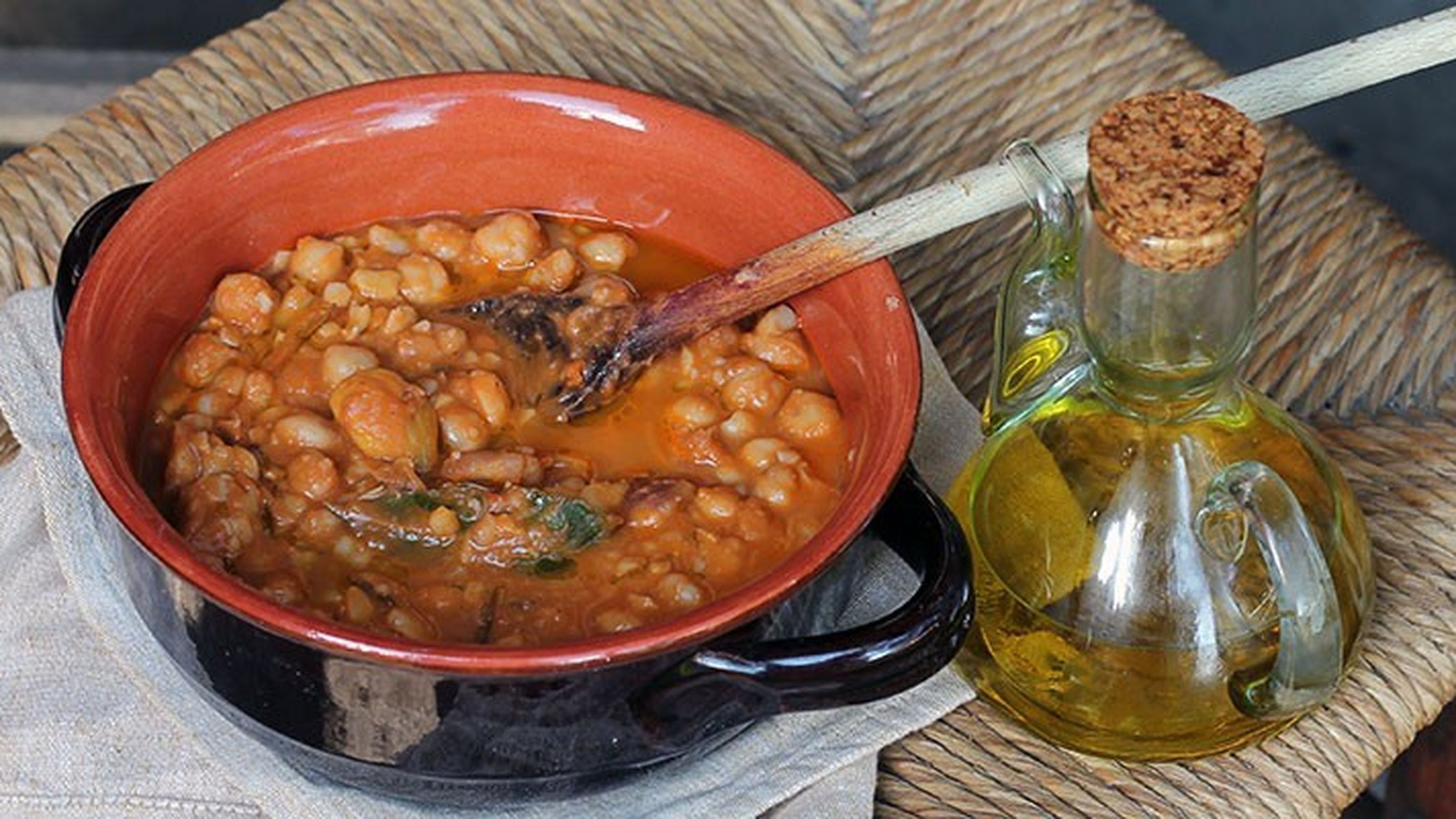 Zuppa di ceci e castagne
