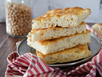 Focaccia di ceci
