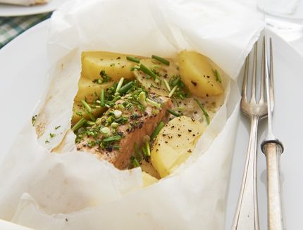 salmone al cartoccio