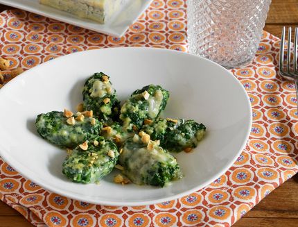 Malfatti al gorgonzola