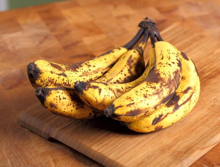 Banane annerite perché mature