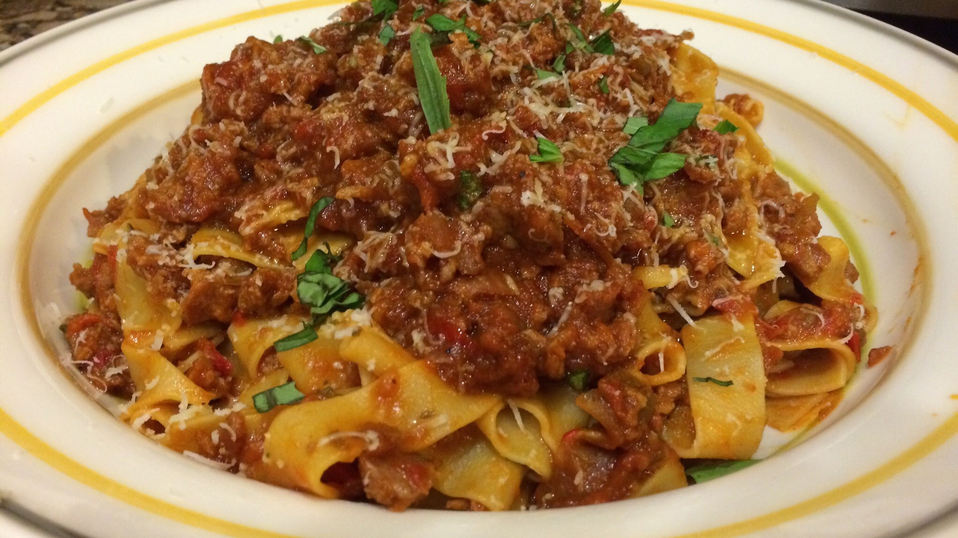tagliatelle bolognese