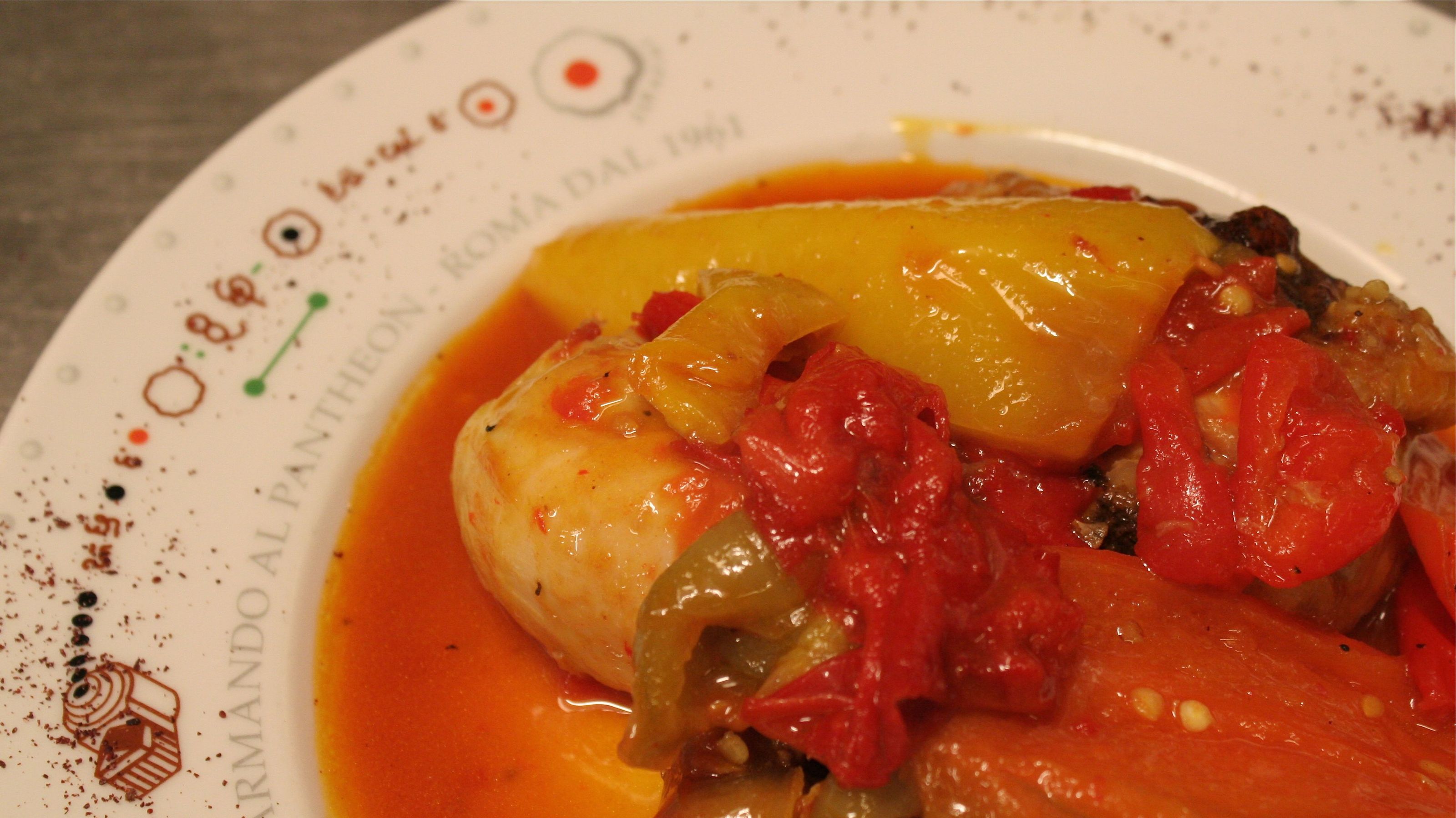 Pollo e peperoni, Armando al Pantheon