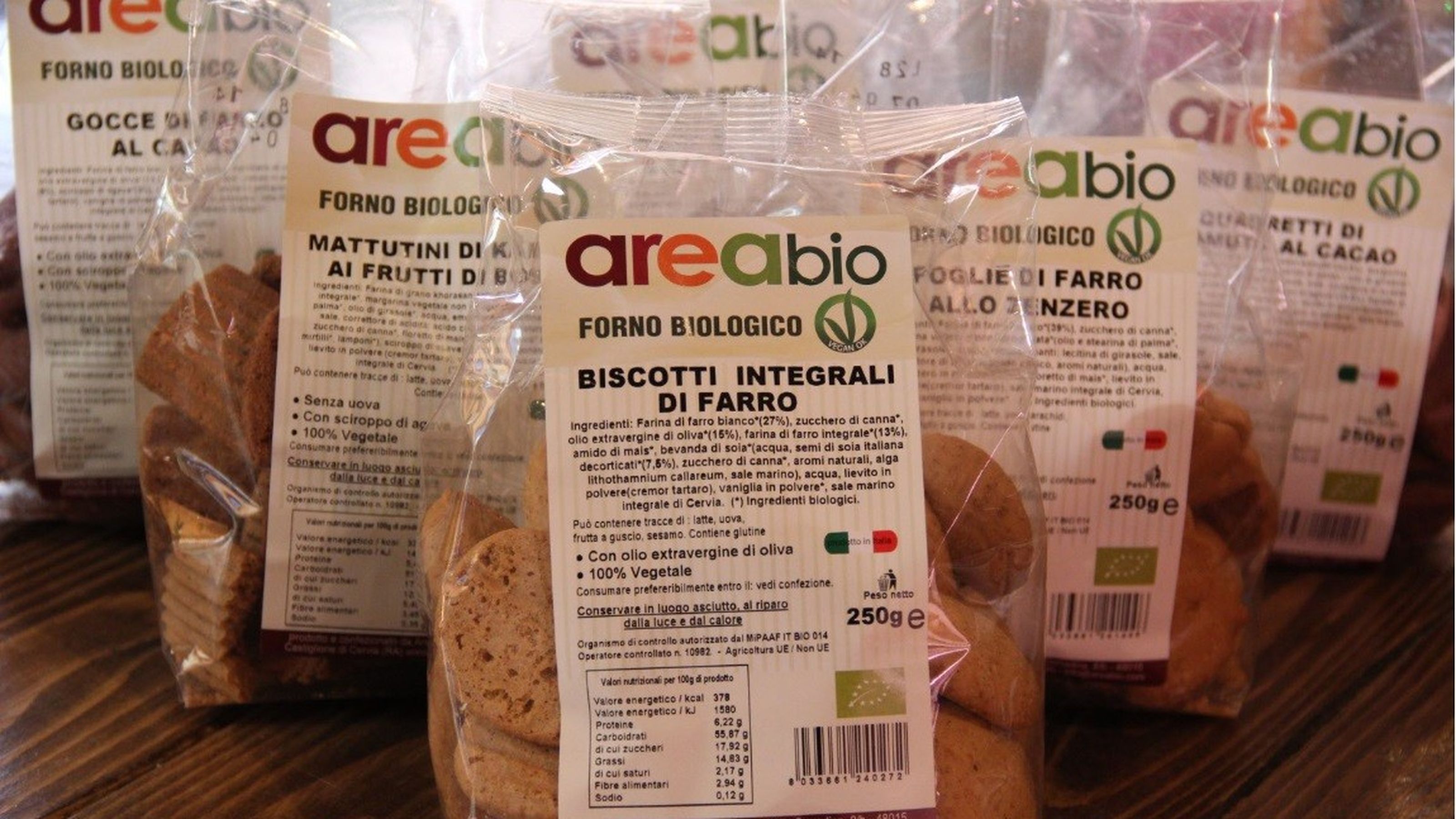 area bio biscotti