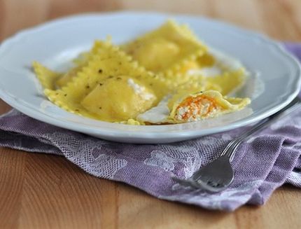 I tortelli di zucca e patate sono pronti