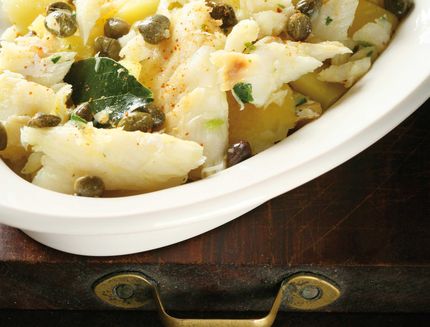 Portuguese dish of codfish, Portugal, Europe