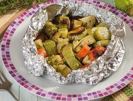 Fagottino di verdure per barbecue b275