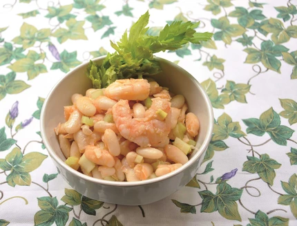 bimby-gamberi-al-vapore-in-insalata-di-sedano-e-fagioli-a1011