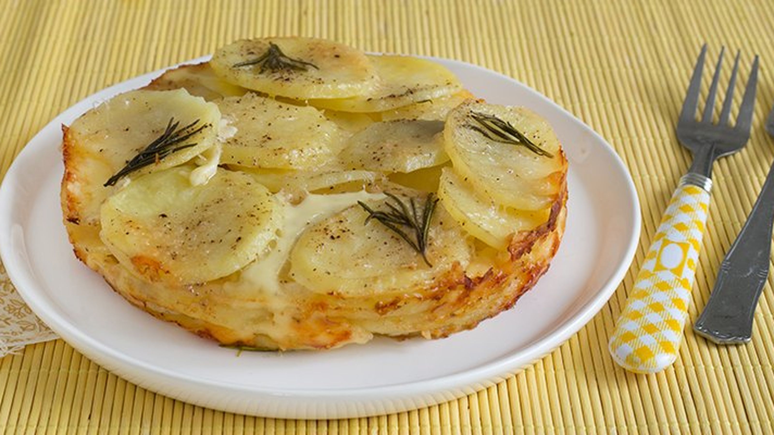 Tortino vegetariano di patate