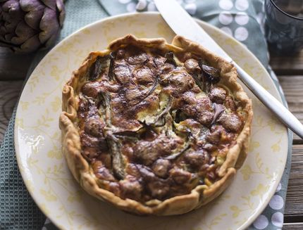quiche ai carciofi