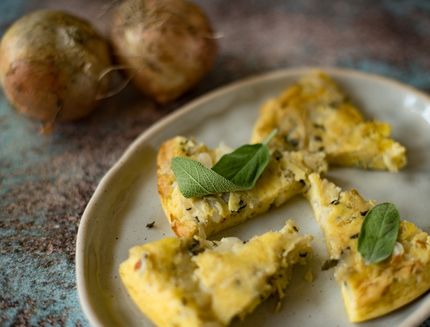 Frittata alle cipolle