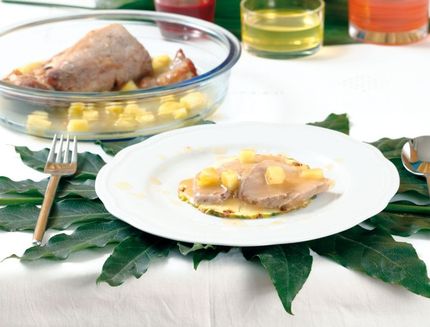Arrosto di maiale all’ananas