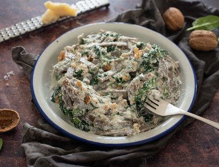 Pizzoccheri ricotta e noci_-5