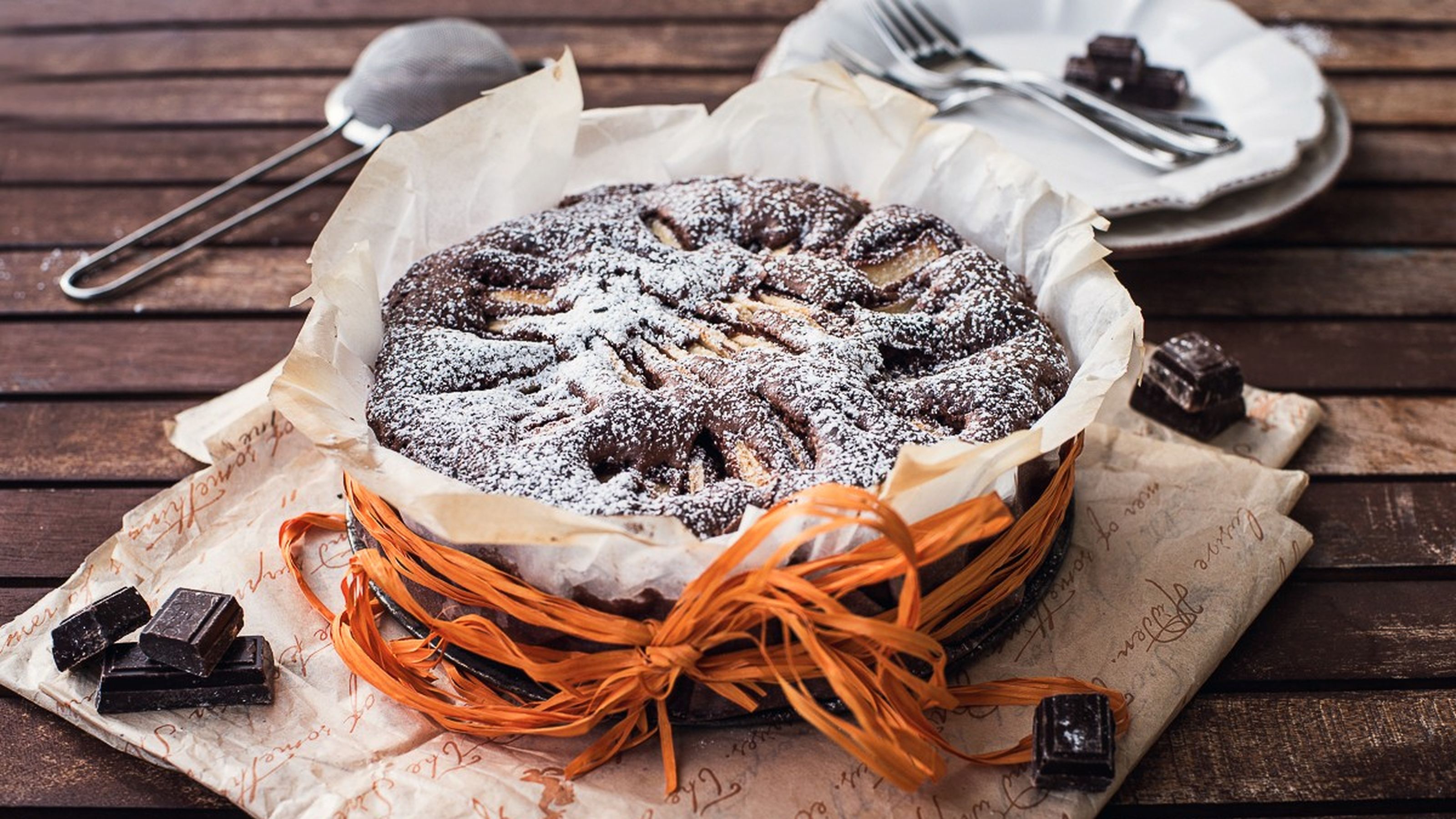 Torta di mele e cioccolato - still life (1)