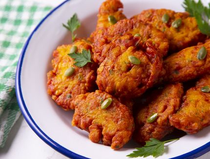 Frittelle di zucca di Halloween