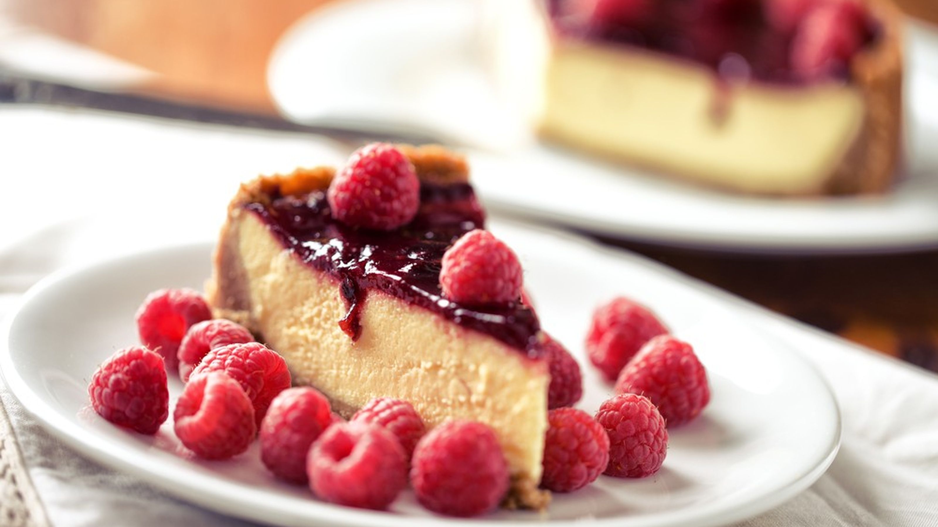 cheesecake ai lamponi