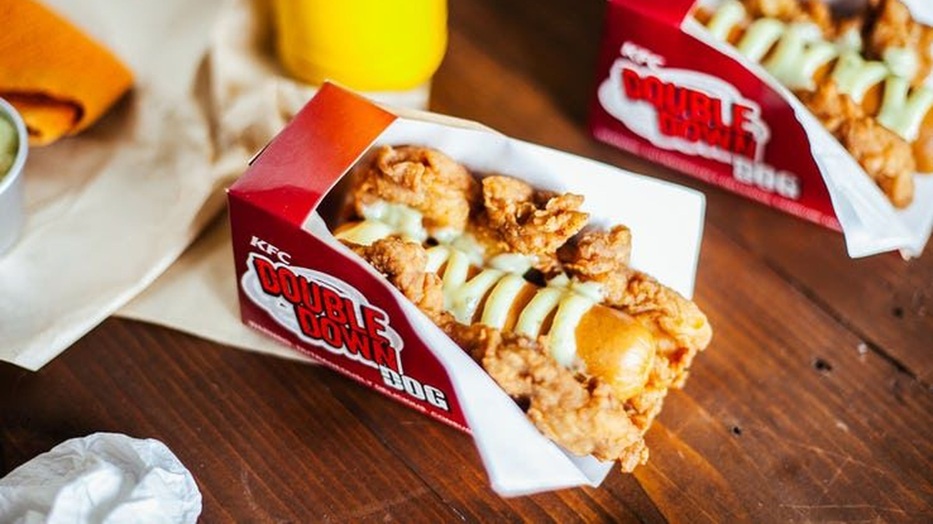 kfc double down dog (Filippine)