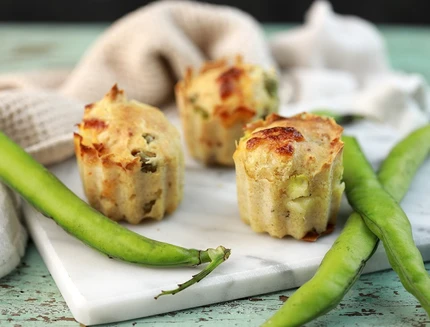 Muffin salati con fave e pecorino still 3