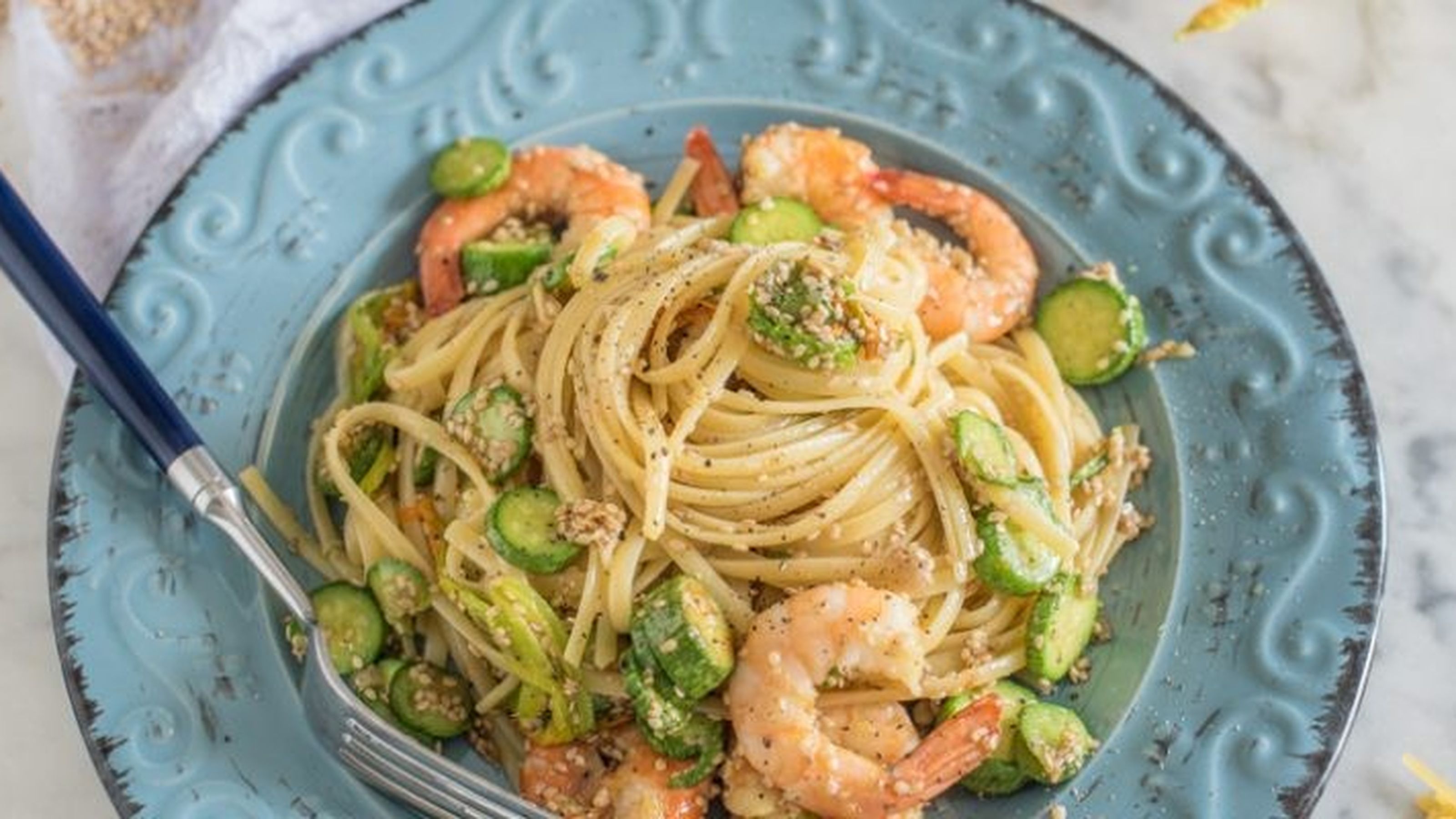 linguine-zucchine-gamberi