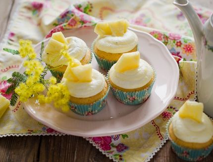 Cupcakes mimosa