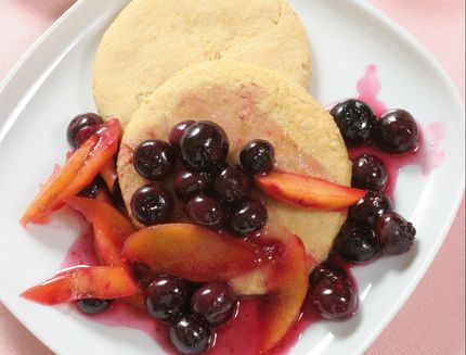 shortcake pesche mirtili sciroppo b820
