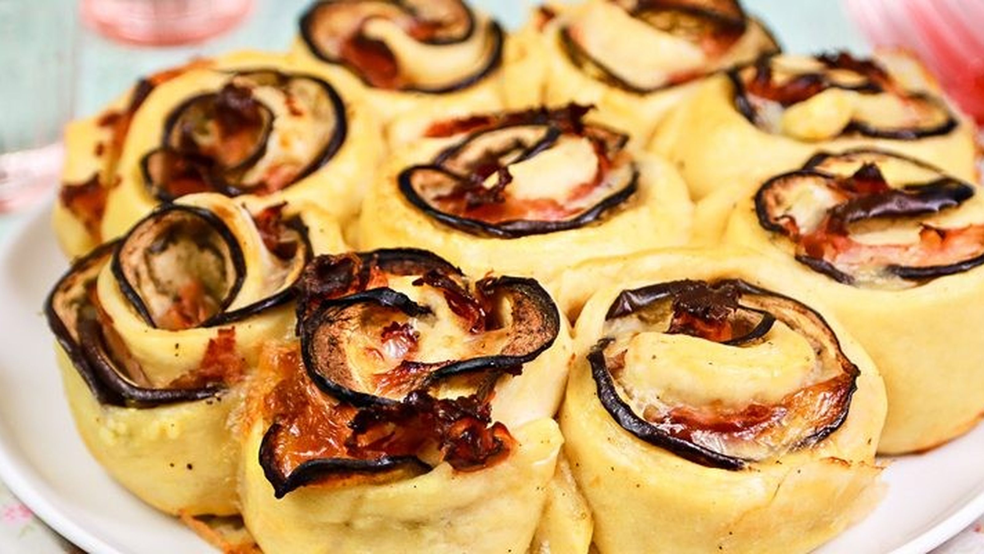 torta rose melanzane