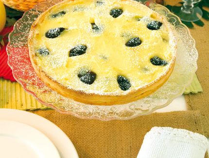 torta con crema e prugne b617