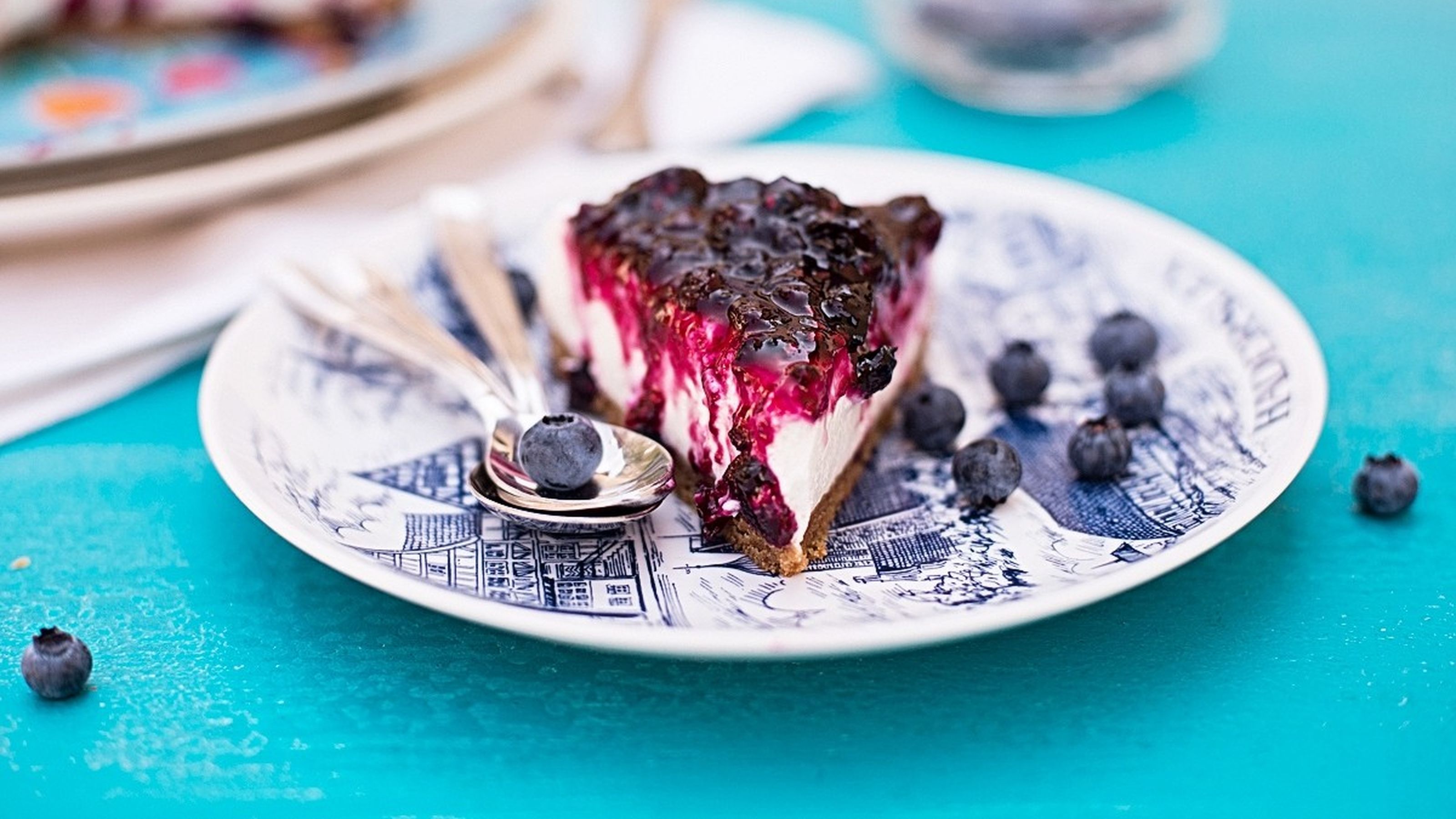 La cheesecake ai frutti di bosco