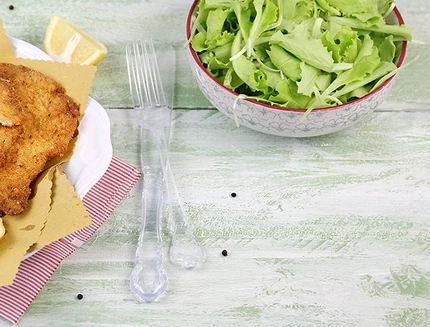 carne impanata e fritta di maiale