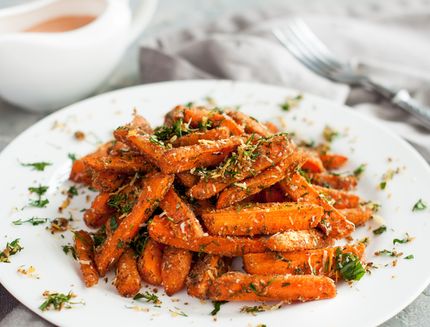 Carote al forno con parmigiano