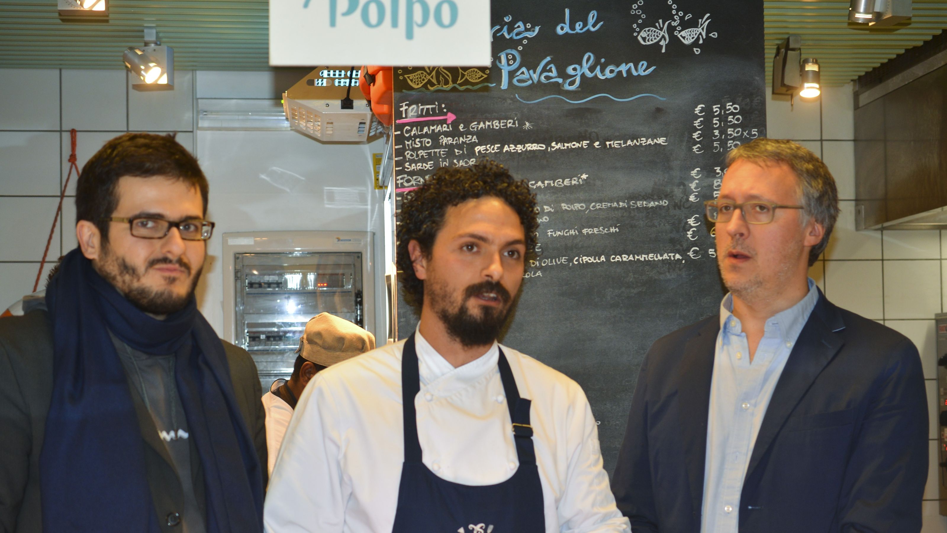 Enrico Vignoli presenta Pier Giorgio Parini con Gabriele Zanatta. 