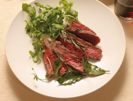 Tagliata di manzo con rucola b1115