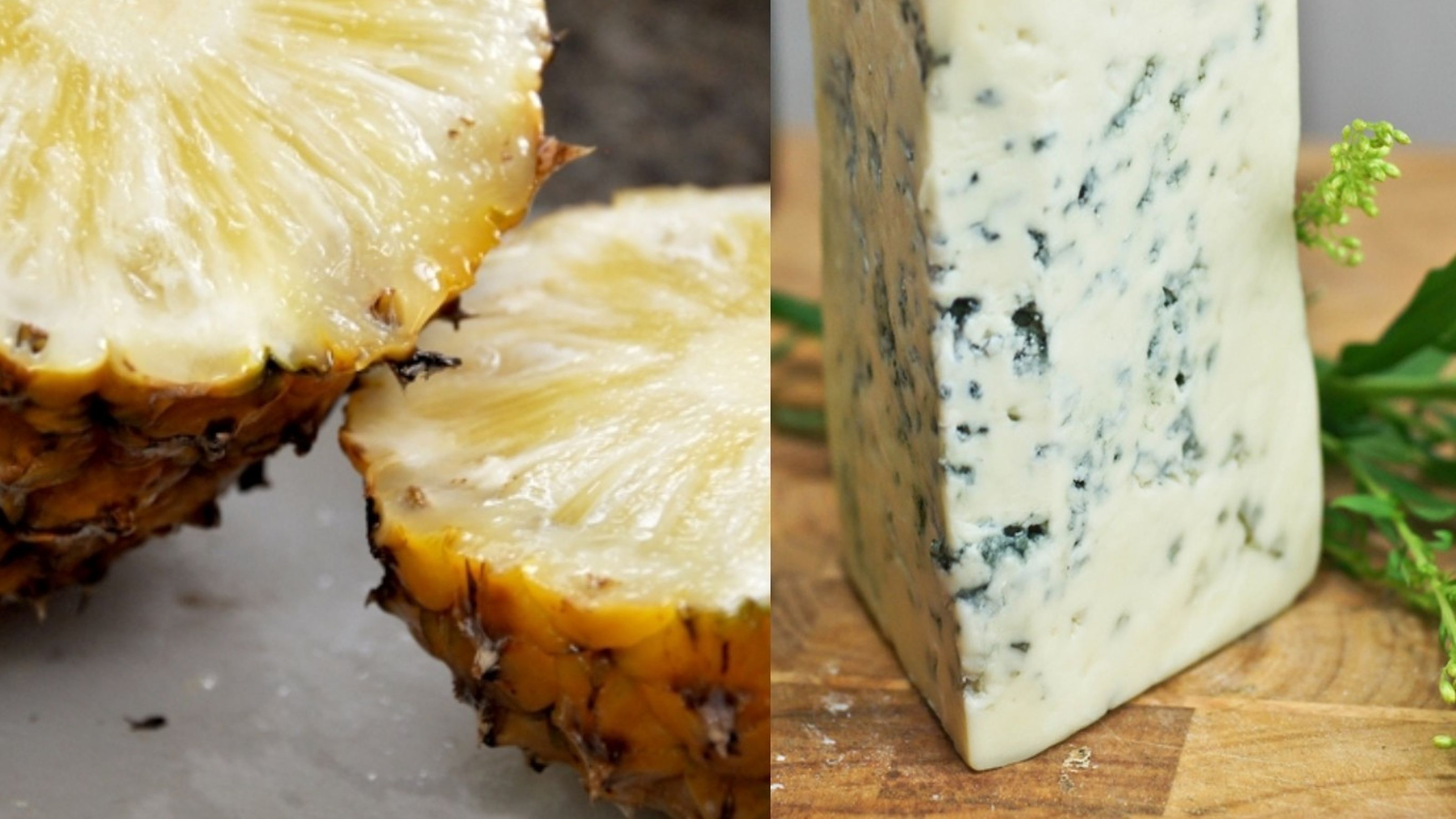 9 ananas e blue cheese