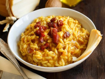 Risotto con scamorza