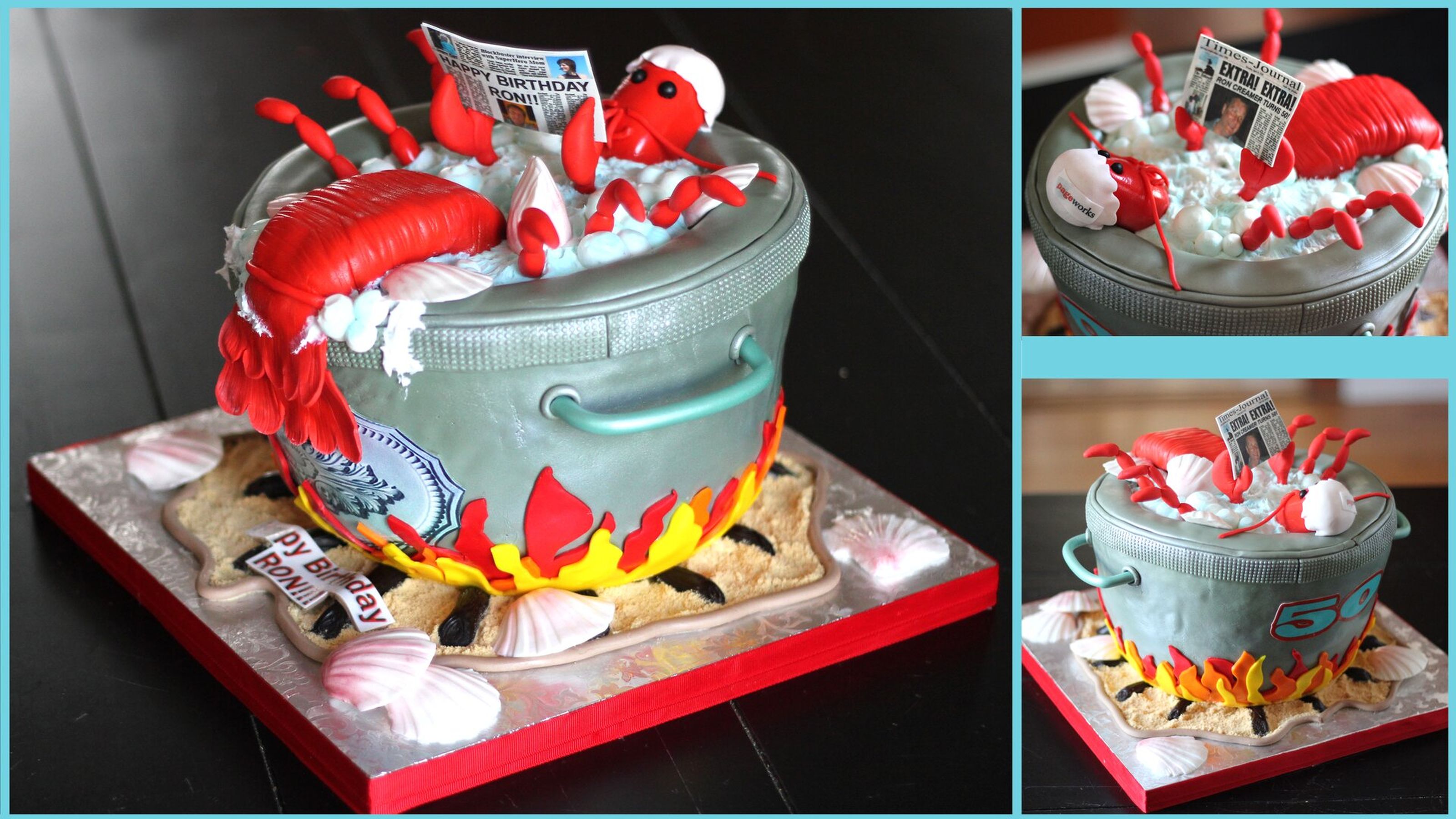 Cake design aragosta