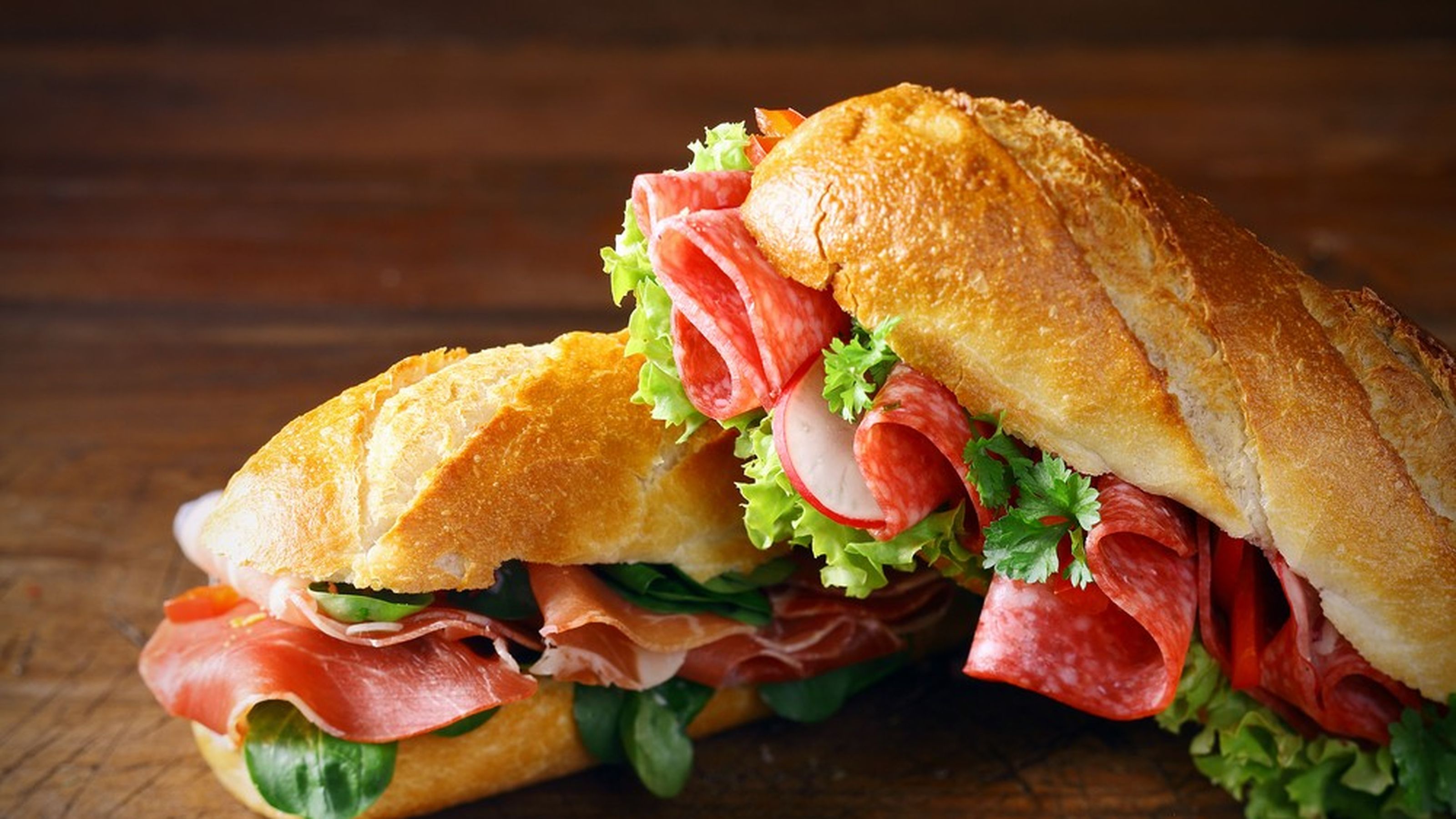 Panino con salame